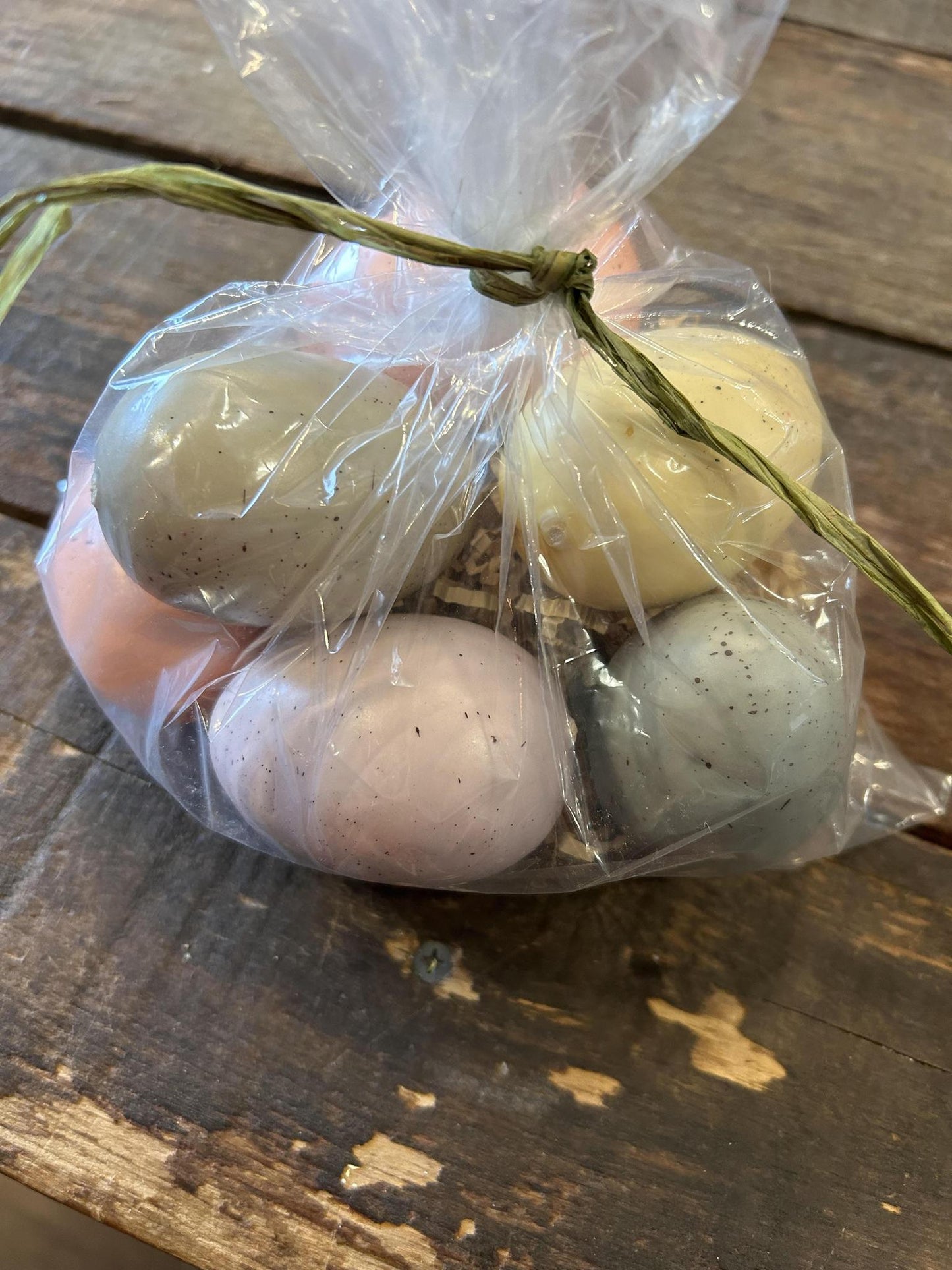 Easter Eggs With Grass