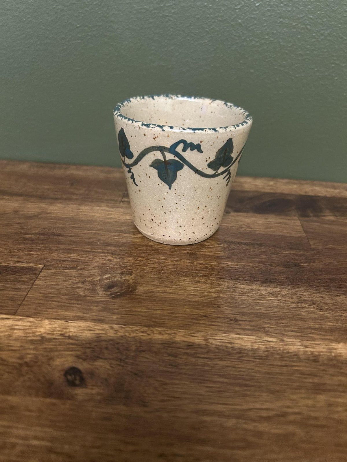 Three Rivers Pottery Ivy Crock Votive