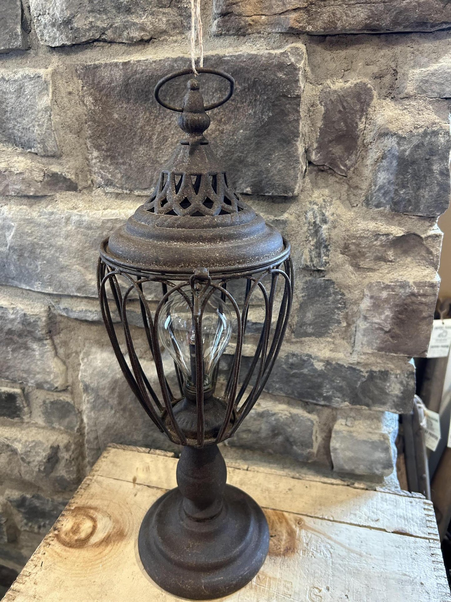 Large Wire Lantern