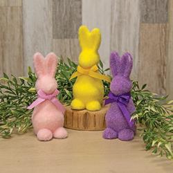 Flocked Standing Peep Bunny