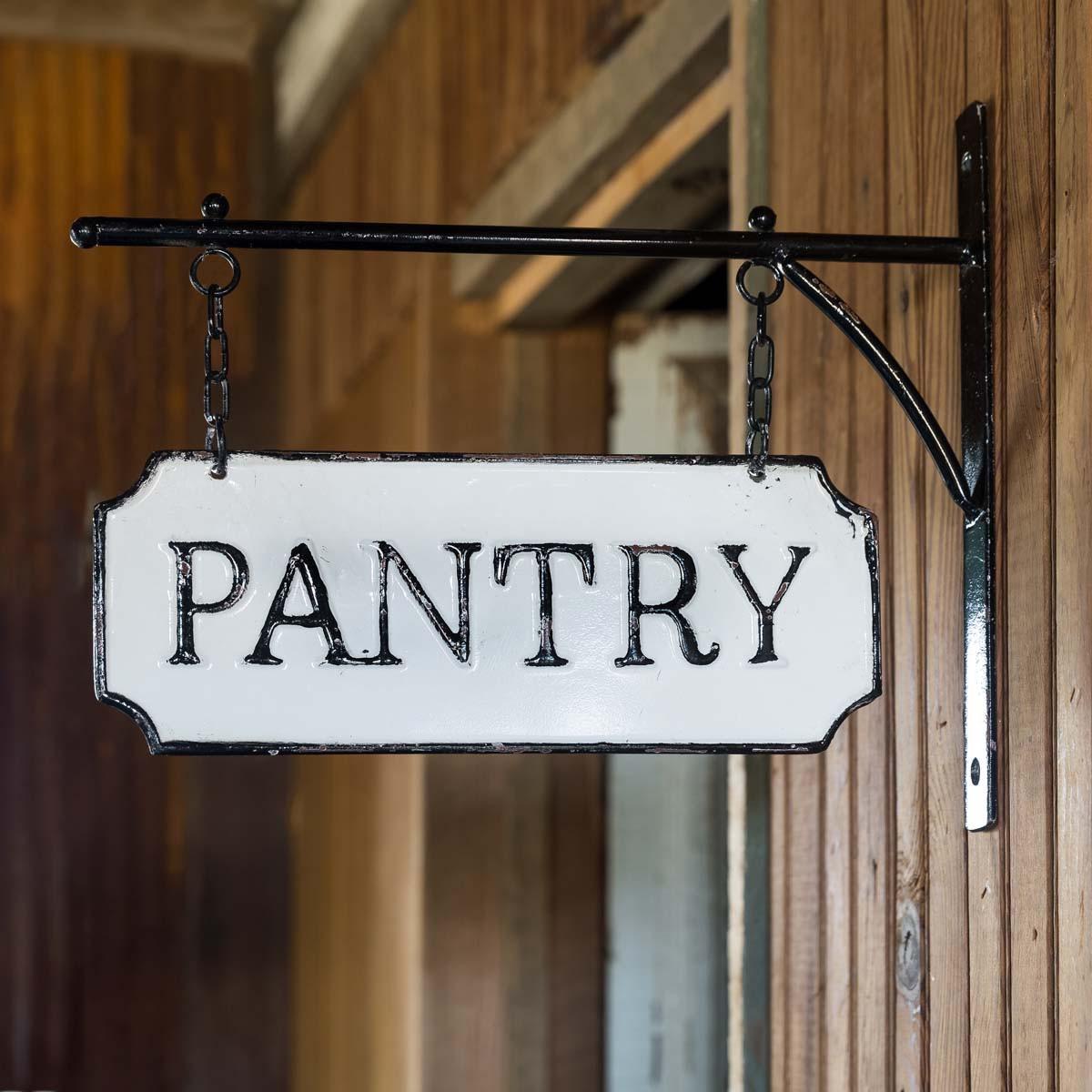 Metal Pantry Sign