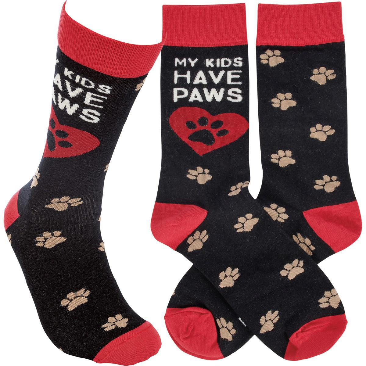 My Kids Have Paws Socks