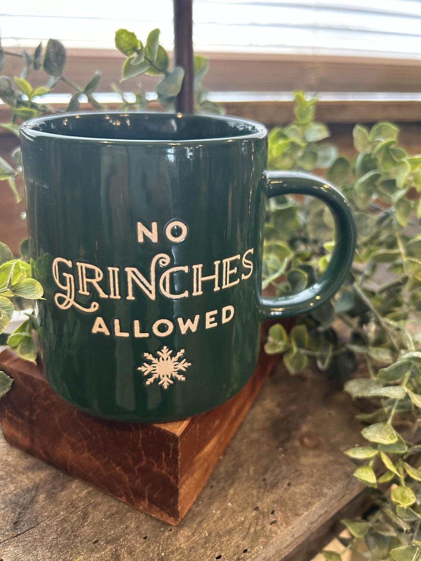 No Grinches Allowed Mug