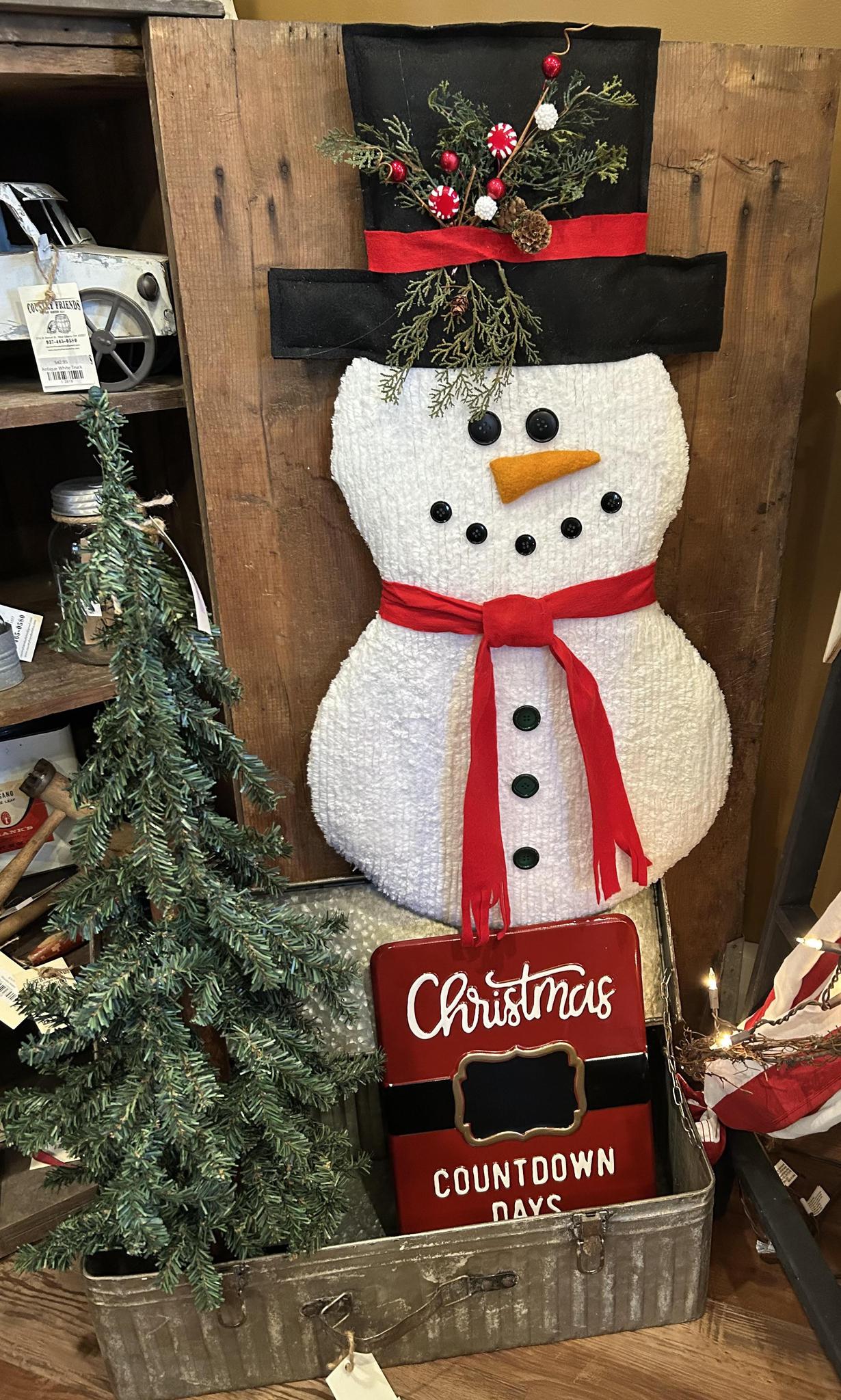 Frosty Snowman Door Buddy