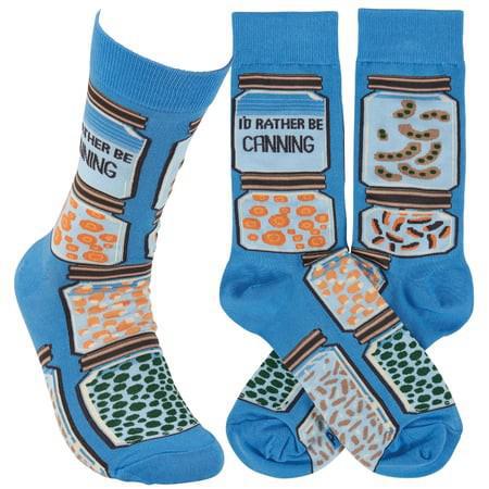 I'd Rather Be Canning Socks