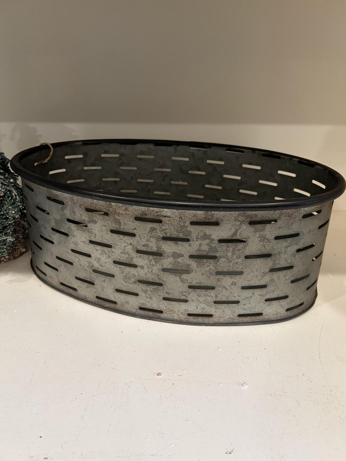 Large Oval Olive Bin