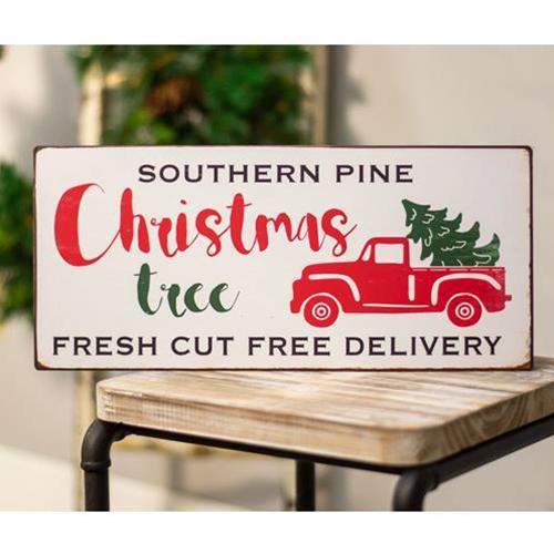 Southern Pine Christmas Sign