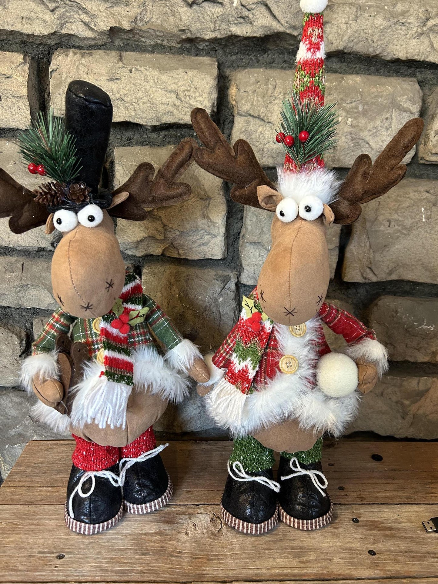 North Pole Mosey Standing Moose