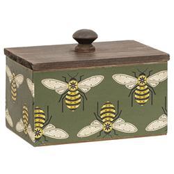 Medium Garden Bug Metal Box