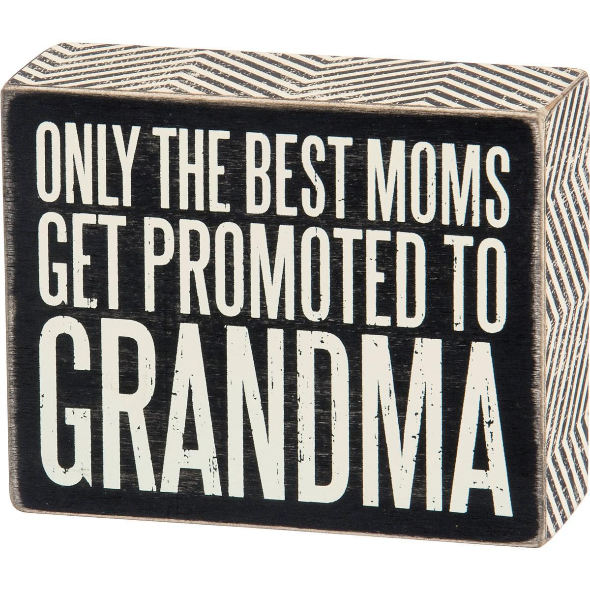 Only The Best Moms Get Promoted To Grandma