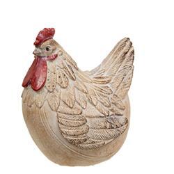 Resin Carved Chicken Or Rooster