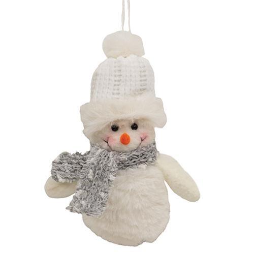 Winter Snowman or Reindeer Ornament