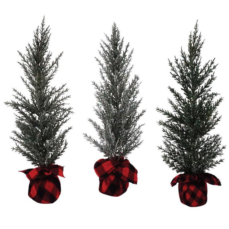 Large Pine Tree With Buffalo Check