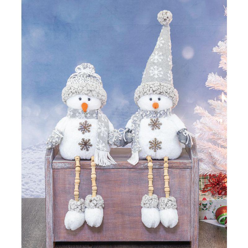 Oklahoma Bead Leg Snowman - Balfour of Norman