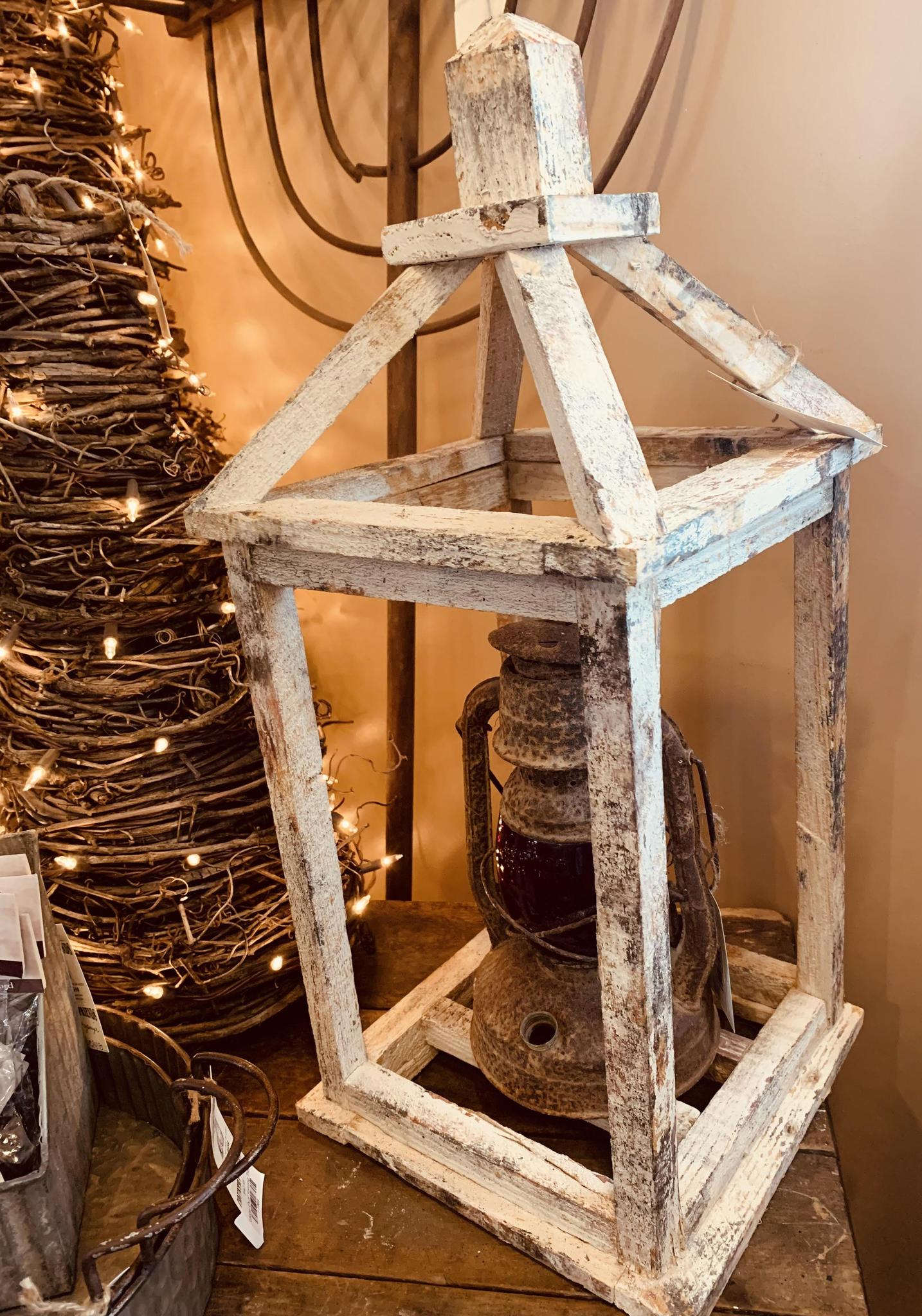 Chippy Paint Lantern