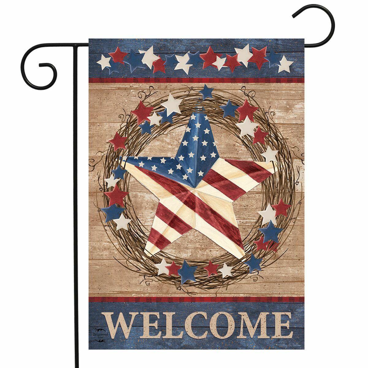 Garden Flag - American Barnstar