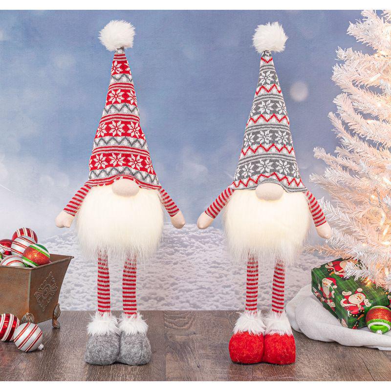 Artic Gnome Stander With Lights