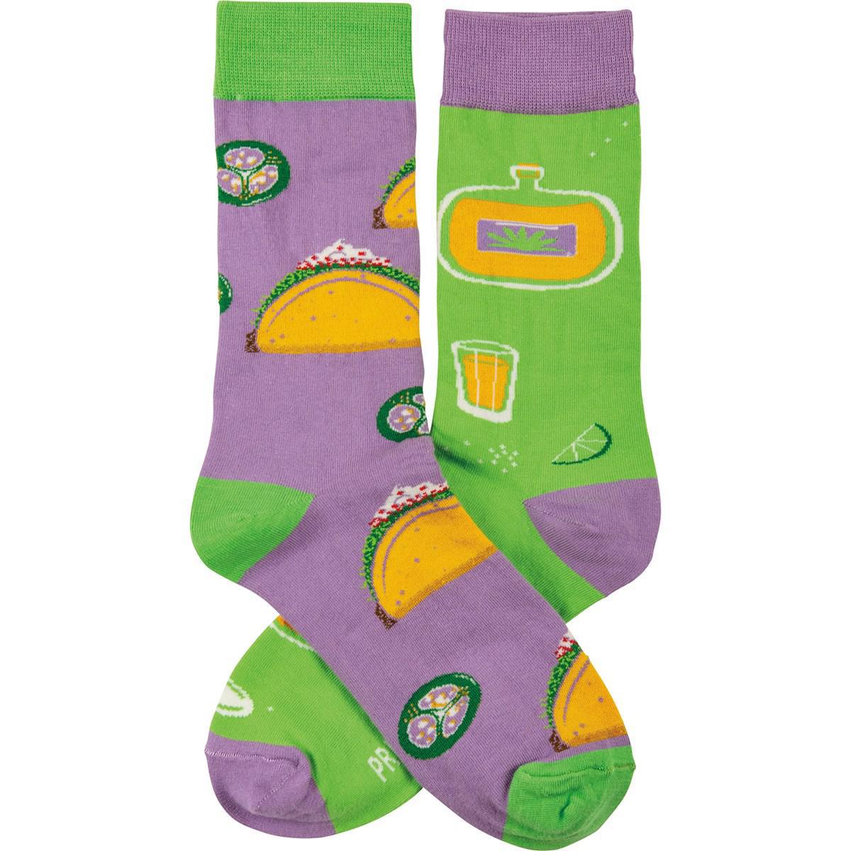 Tacos & Tequila Socks