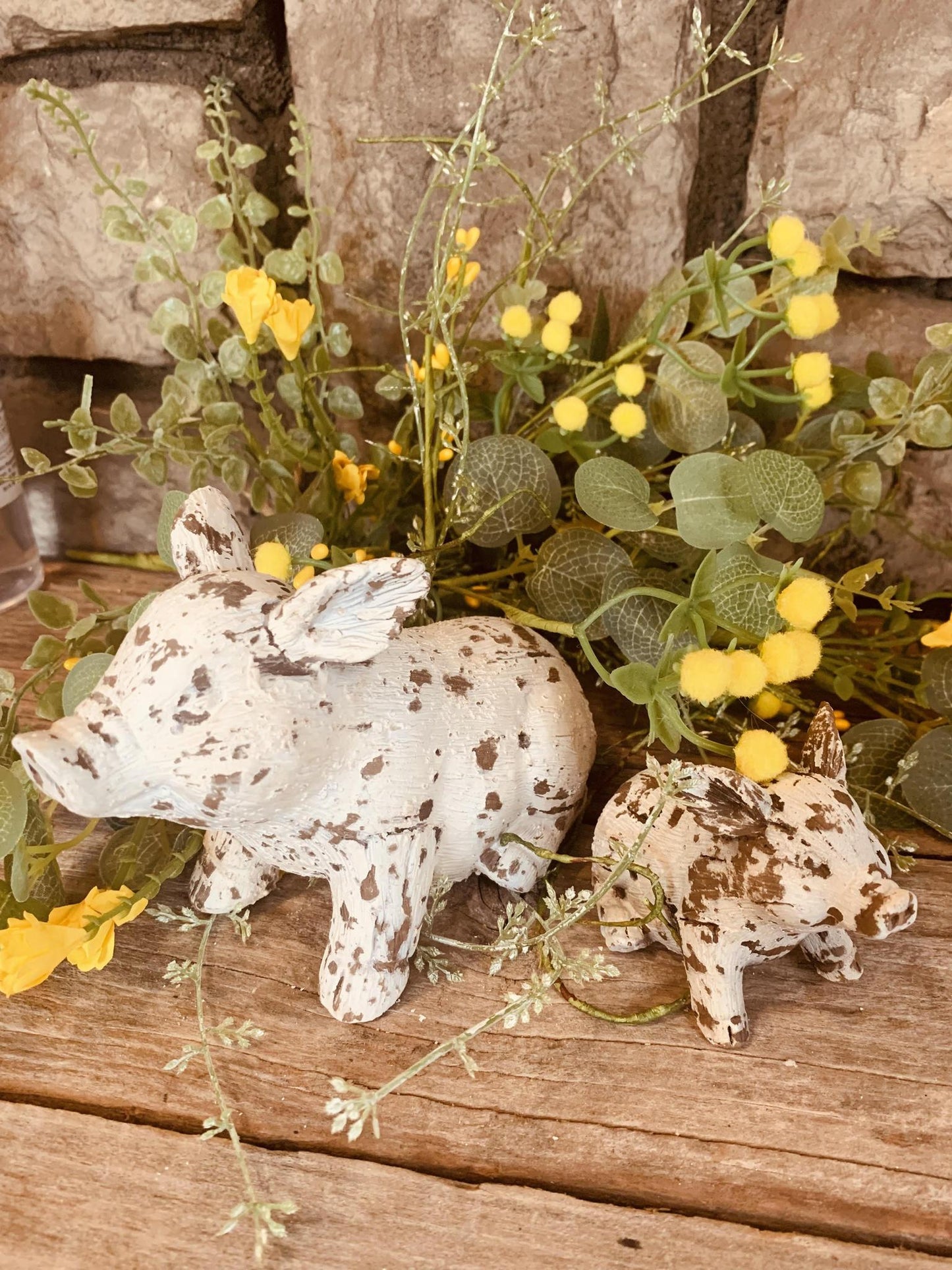 Baby Resin Pig