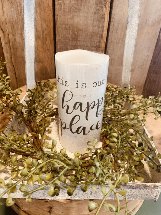Peppergrass Candle Ring