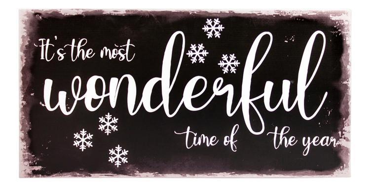 It's The Most Wonderful Time Of The Year Sign