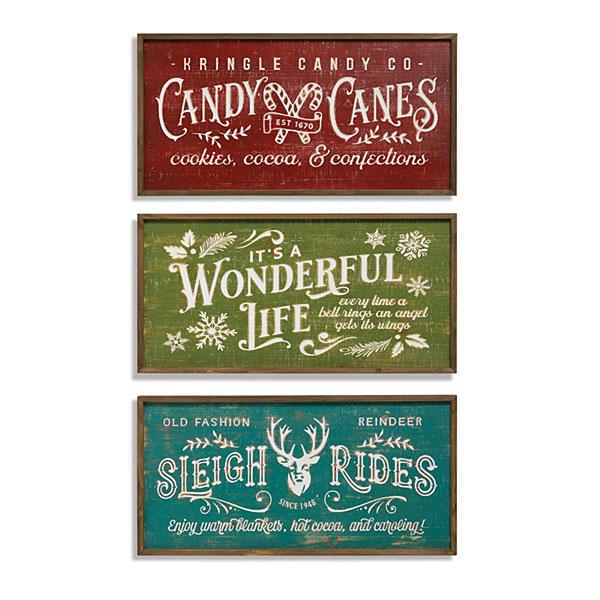 Holiday Wall Sign
