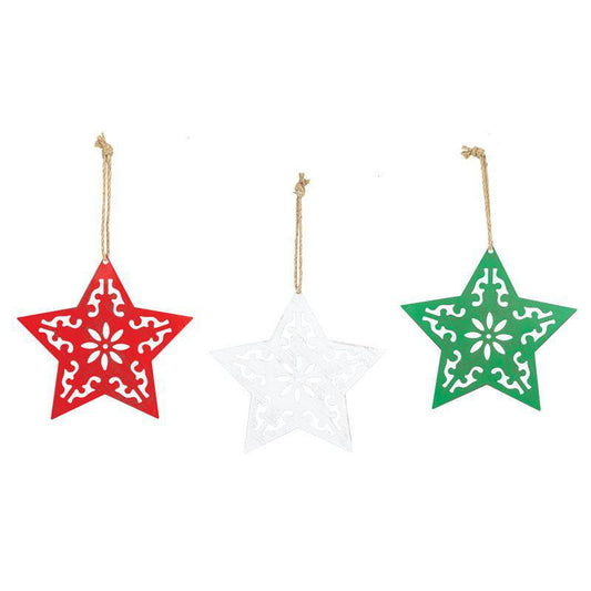 Metal Snowflake Star