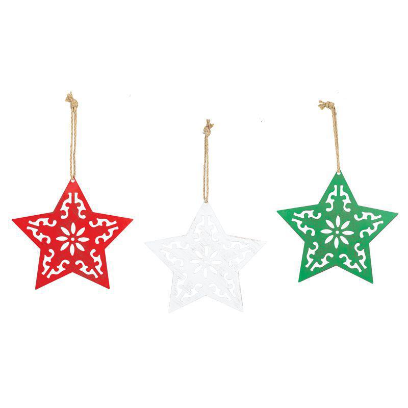 Metal Snowflake Star