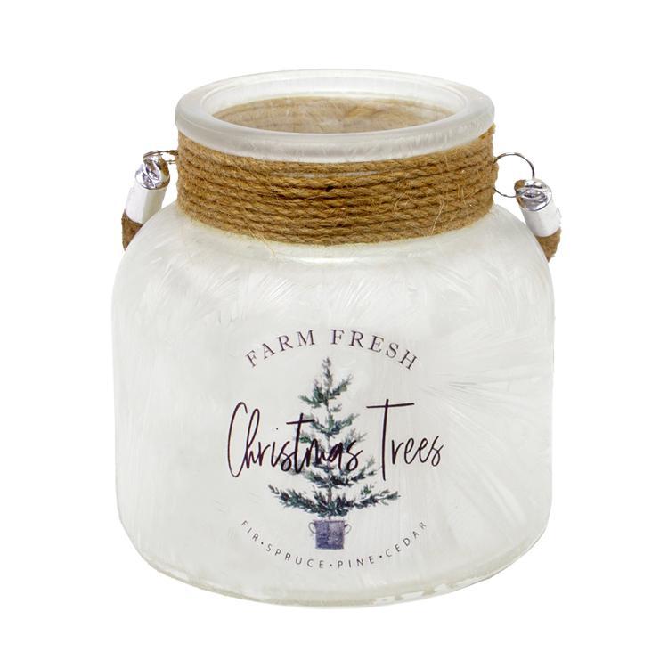 Farm Fresh Christmas Tree Jar