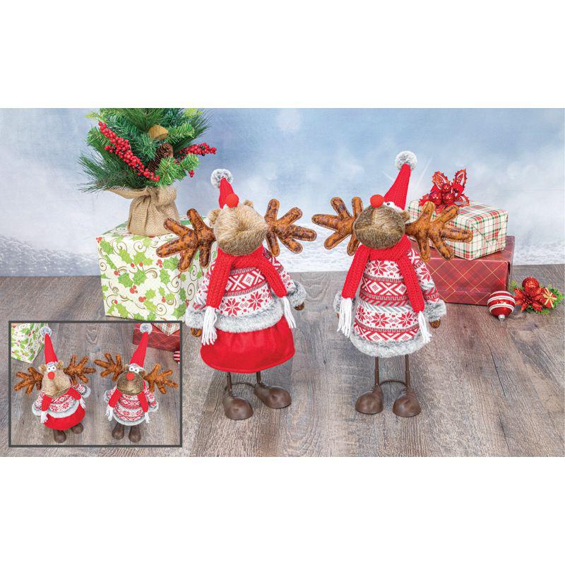Red Nose Bobble Moose
