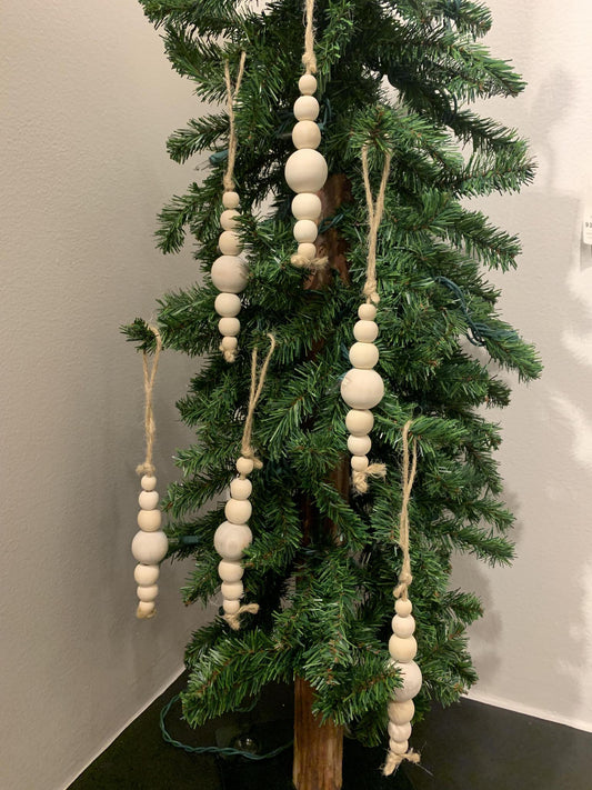 Set of 6 Bead Ornaments