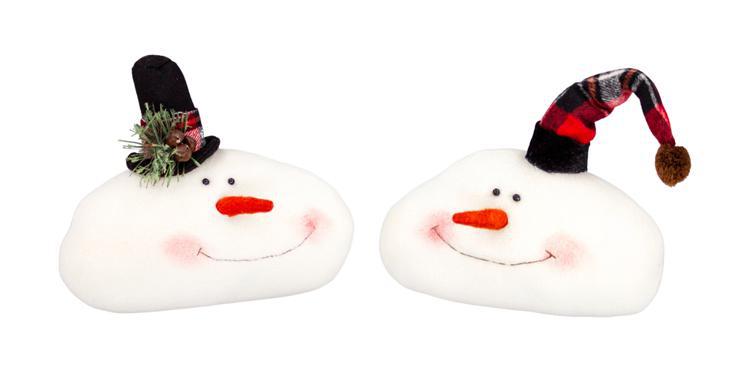 Winter Snowman Head