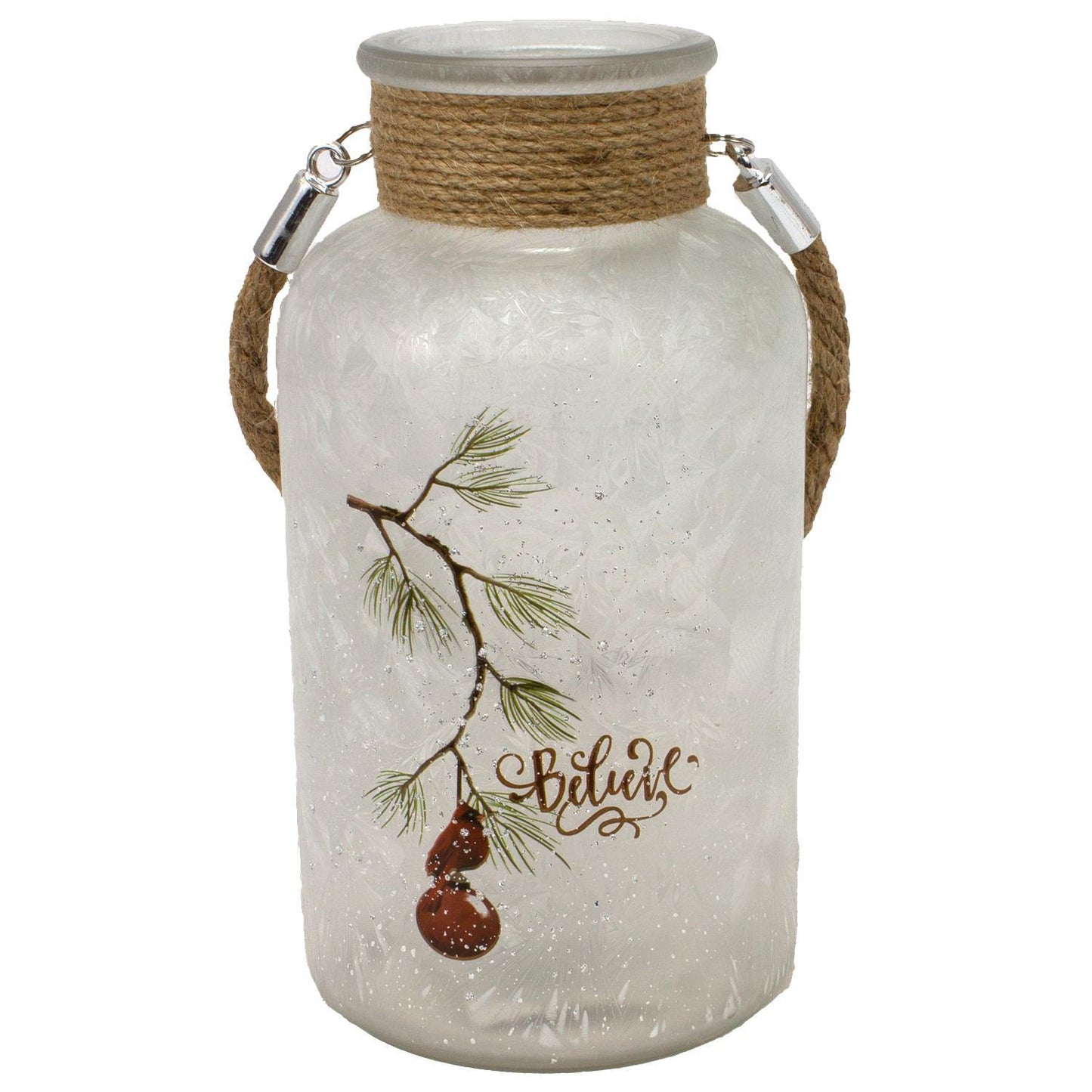Believe Glass Jar