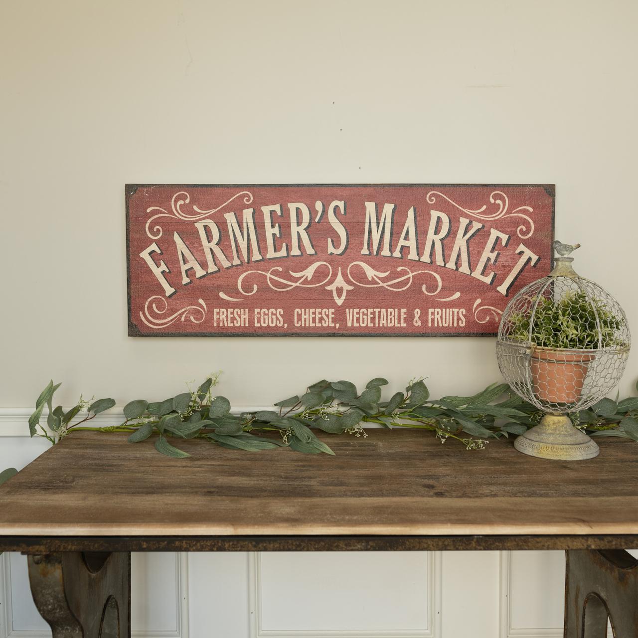 Farmer's Market Sign