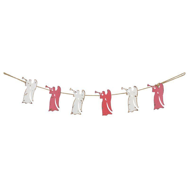 Weathered Angel Christmas Banner