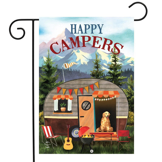 Garden Flag - Great Outdoors Camper