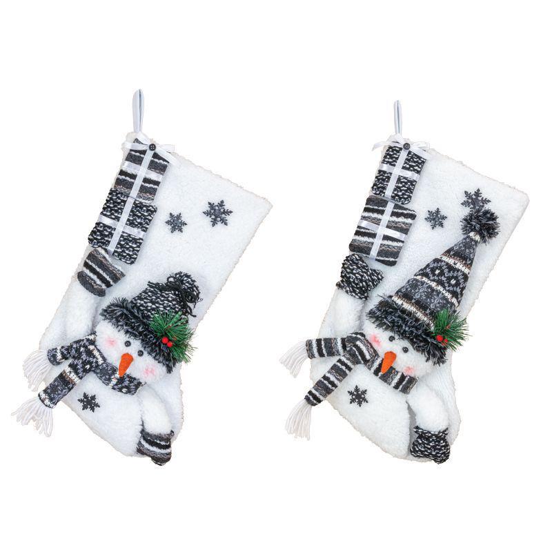Cozy Snowman Stocking