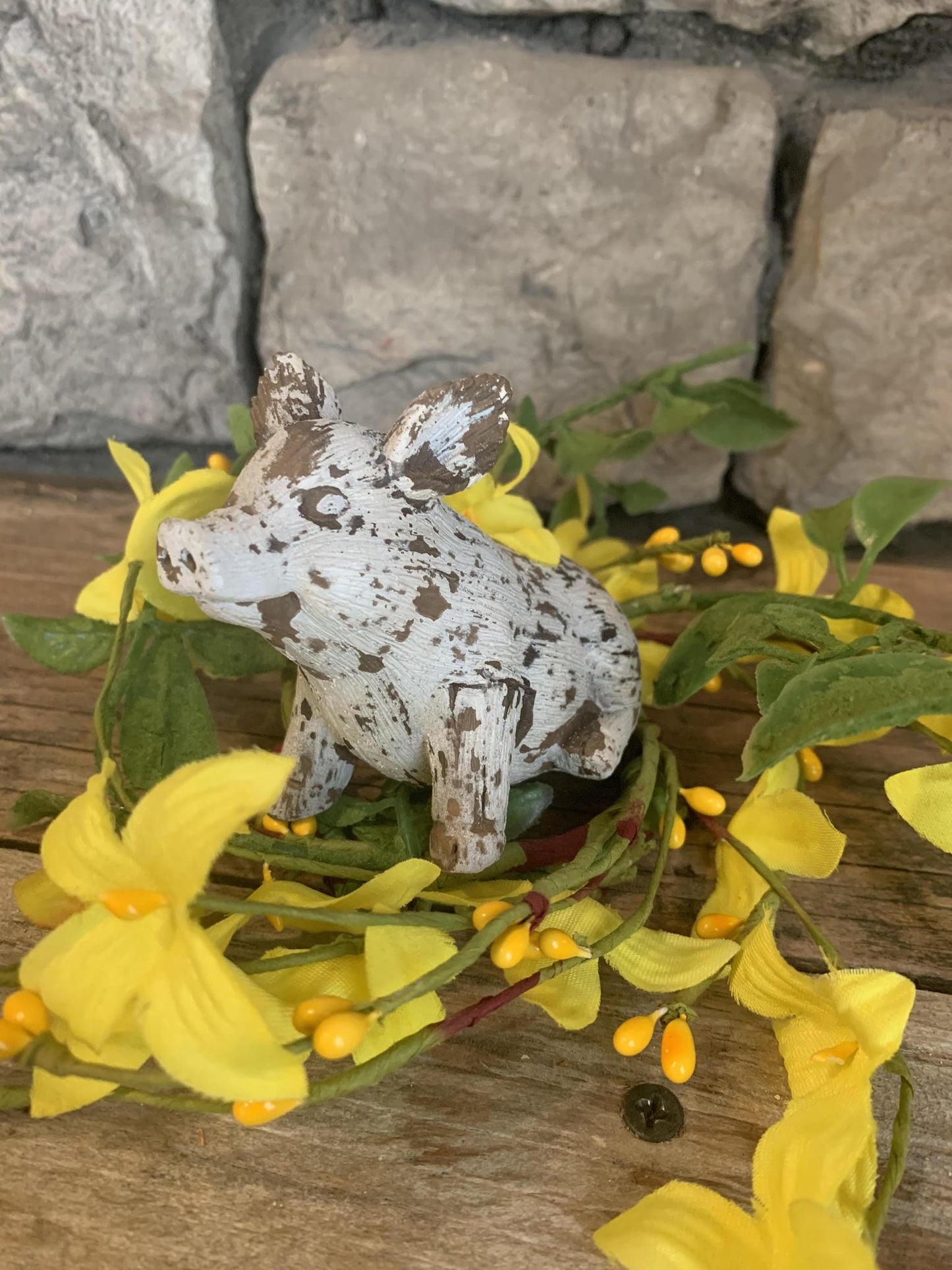 Baby Resin Pig