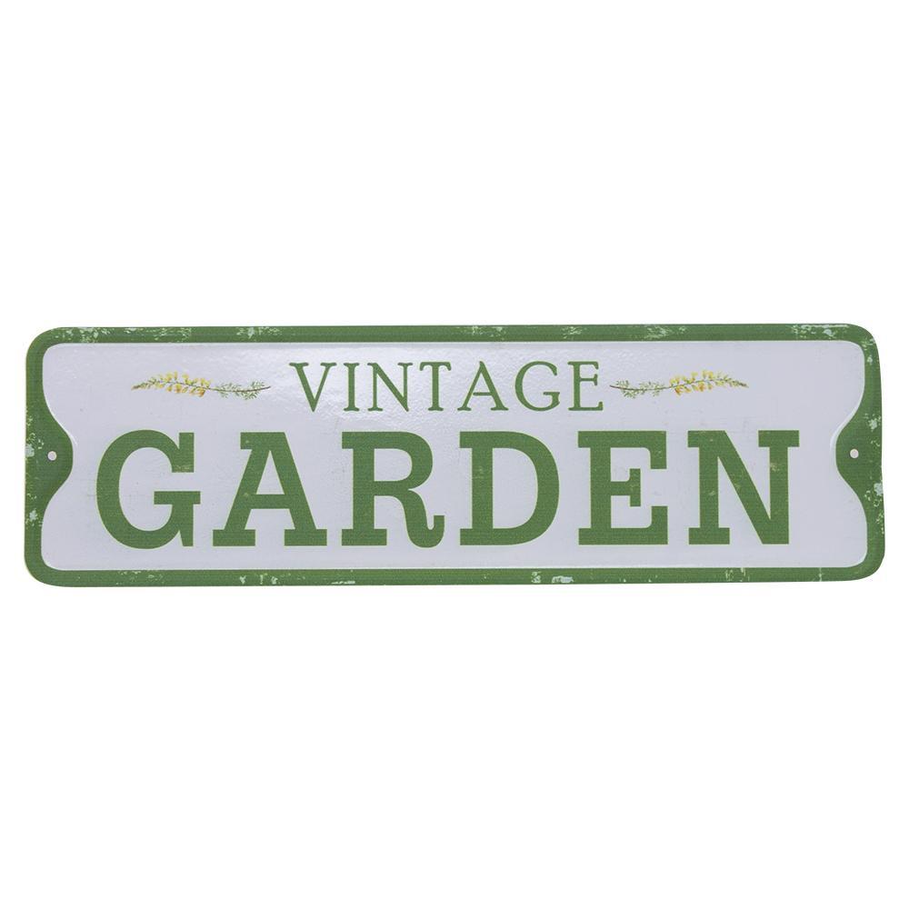Vintage Garden Metal Sign