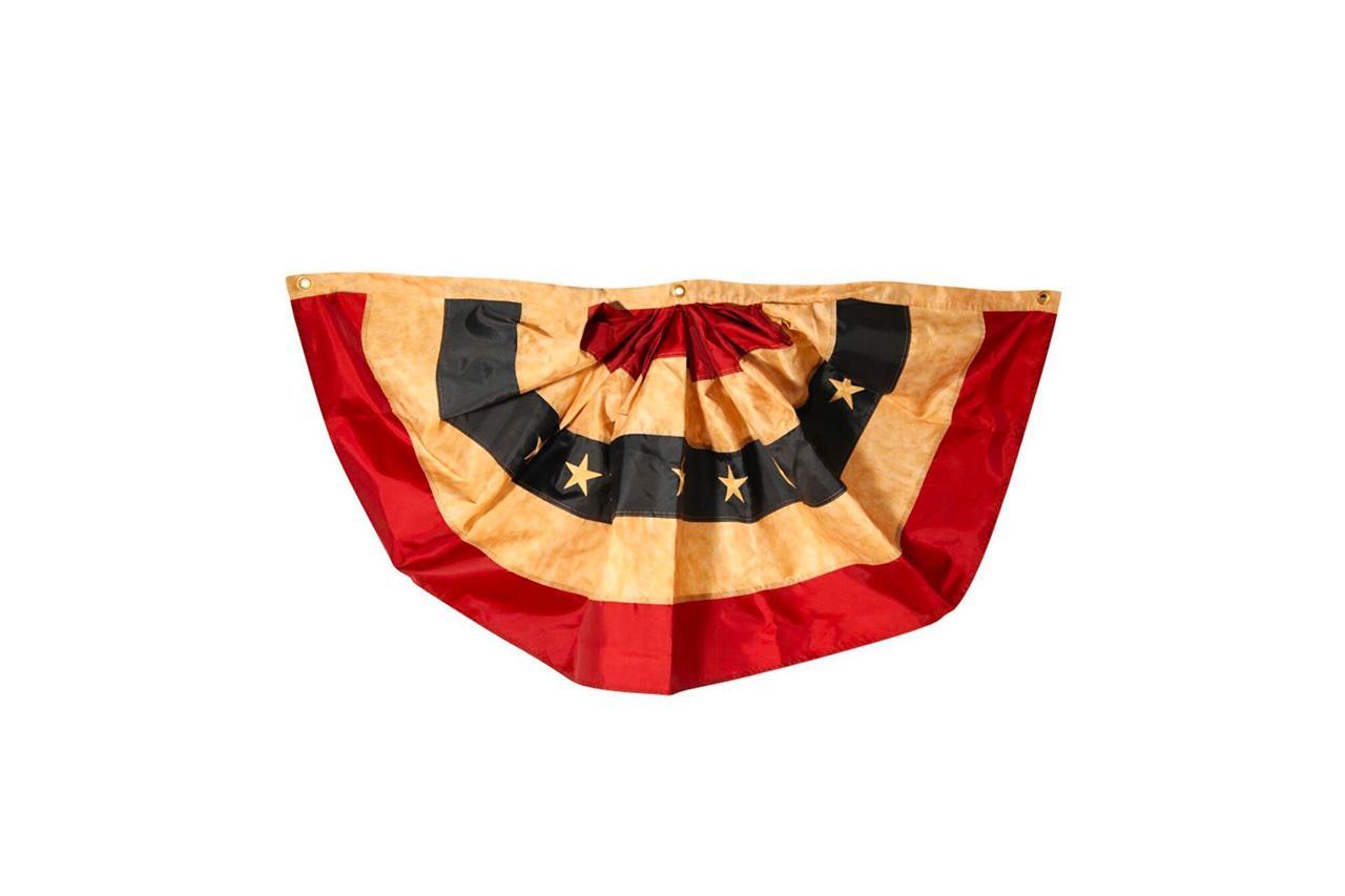 American Bunting - Tea Stained 48"
