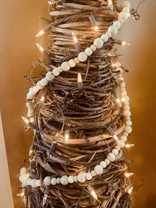 Cream Bead Garland