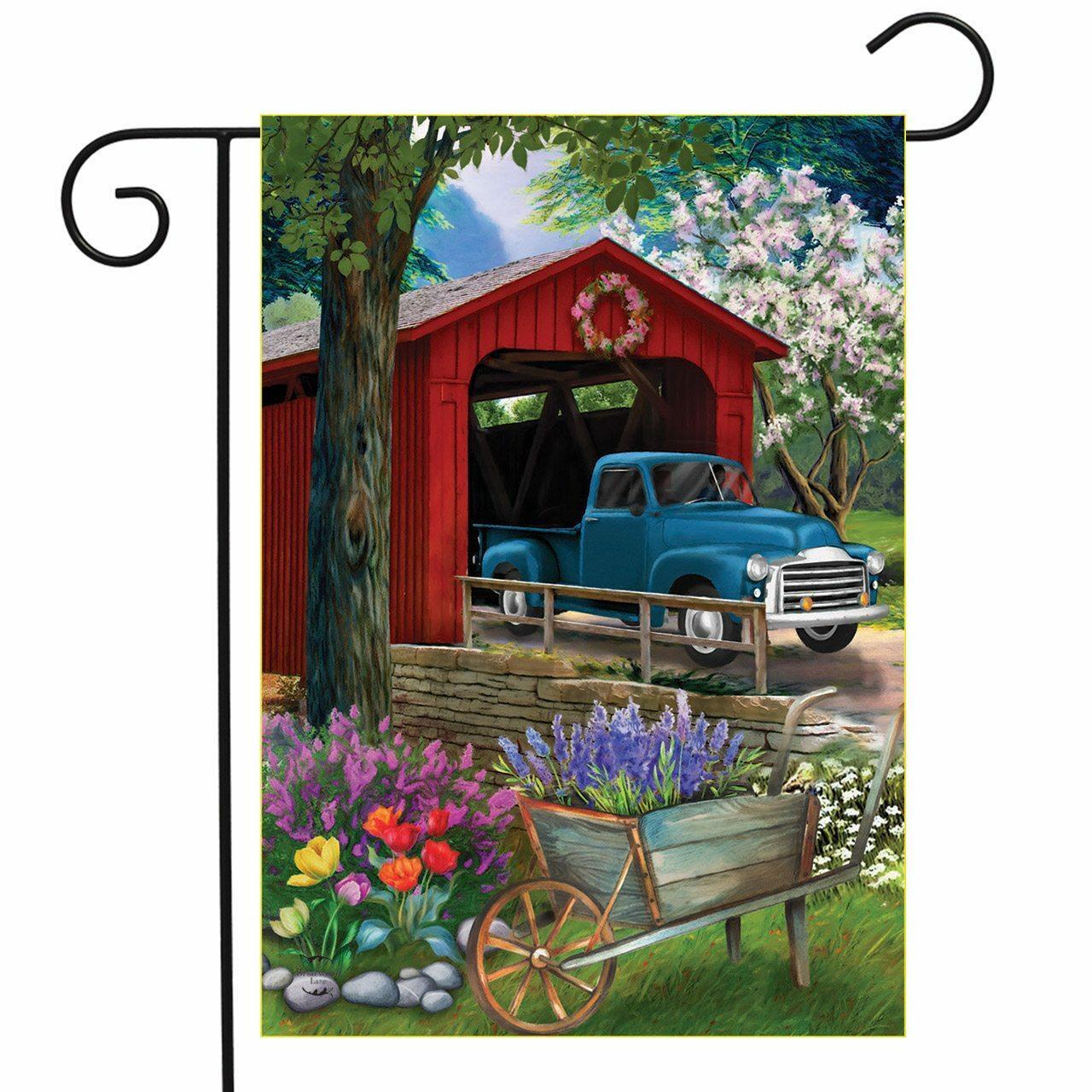 Garden Flag - Bridge In Bloom