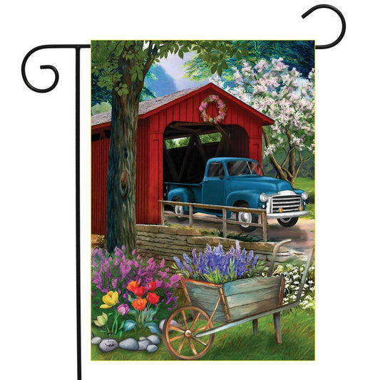 Garden Flag - Bridge In Bloom