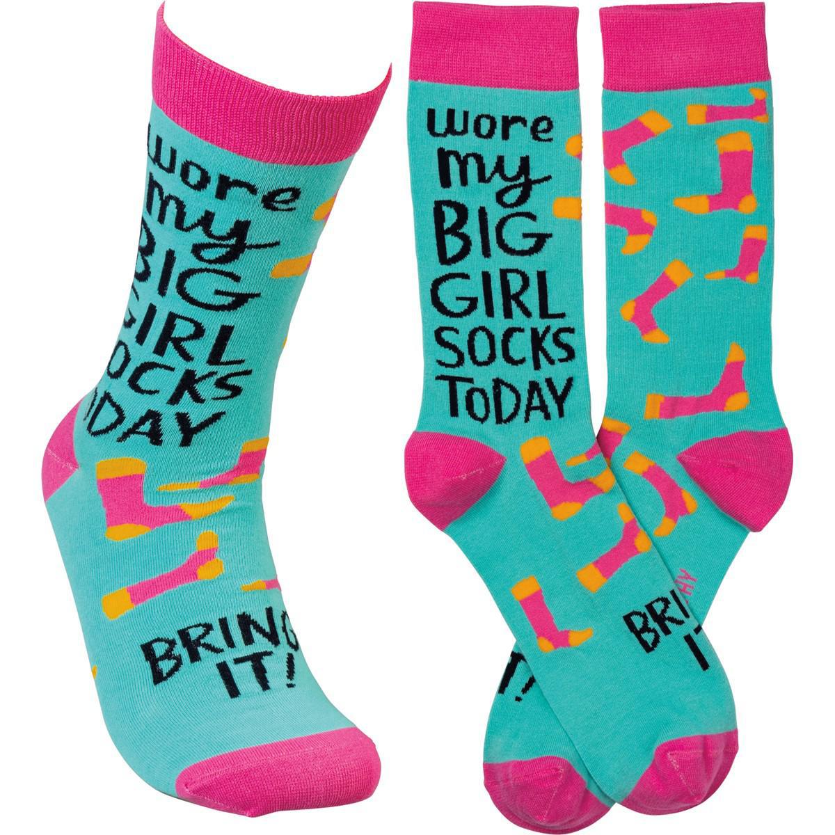 Wore My Big Girl Socks