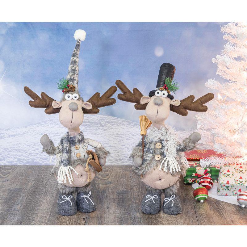 Edna and Elmer Moose Stander