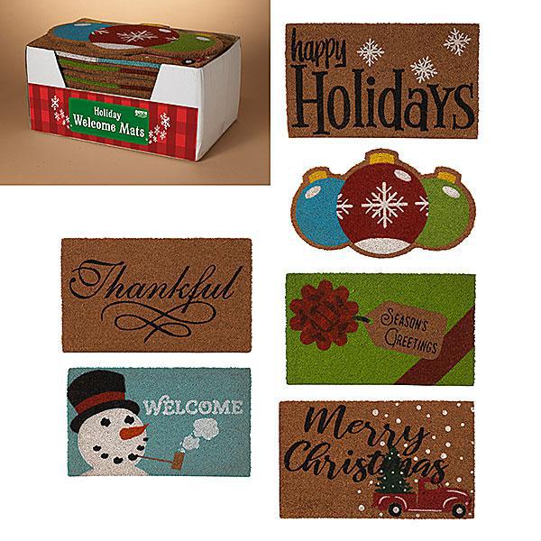 Holiday Door Mat