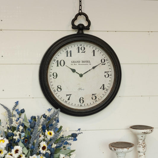 Pocket Watch Hanging Wall Clock