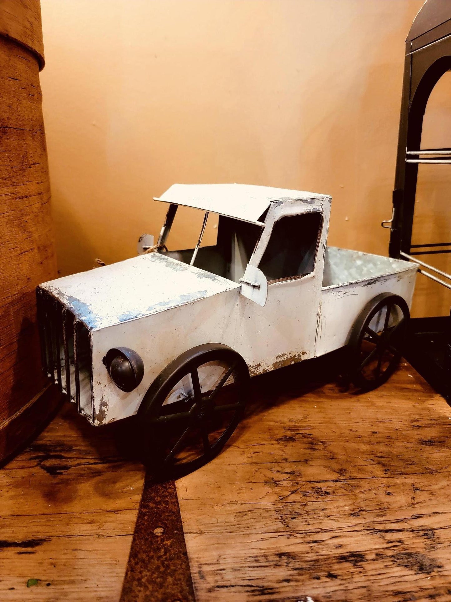 Whitewashed Antique Truck