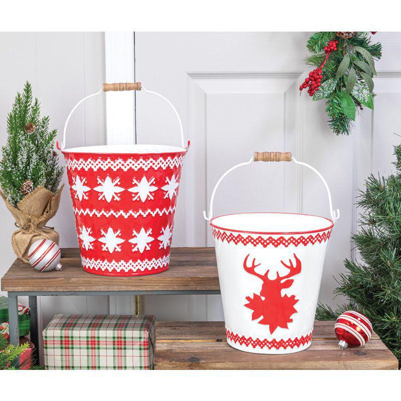 Reindeer Bucket