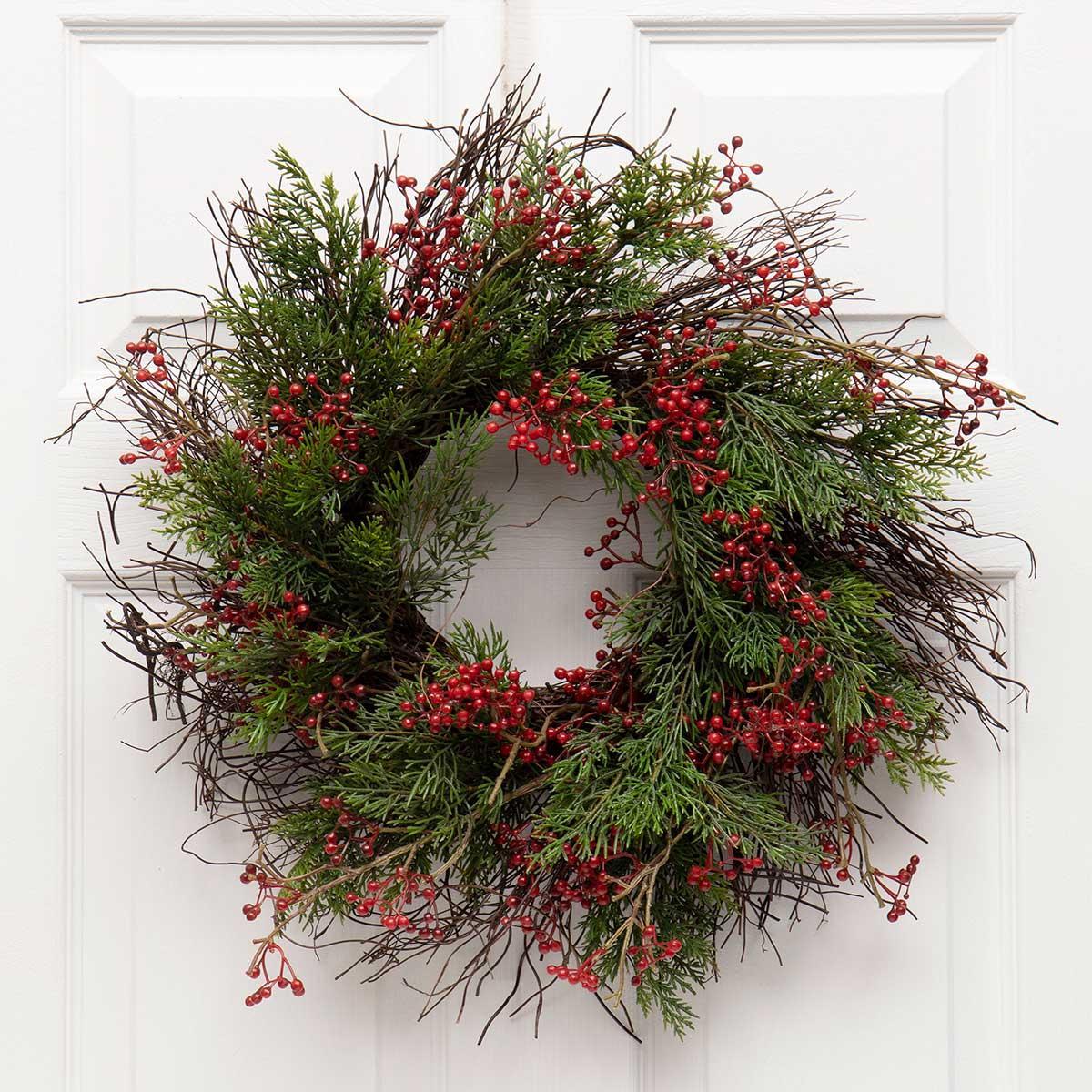 Pine Berry Wreath